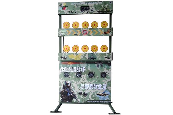 聲光電圓心靶