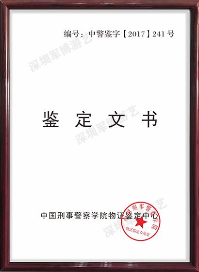 鑒定報(bào)告